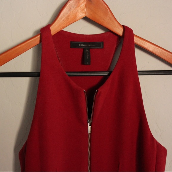BCBG MAXAZRIA Red Tulip Sleeveless Dress - Picture 3 of 5